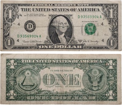 купить США 1 доллар 1969С года (Pick 349d) D-Кливленд