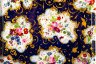Купить Поднос с цветочным декором, фарфор, крытье, роспись, золочение, фарфор, крытье, роспись, золочение, Западная Европа, 1870-1890 гг.