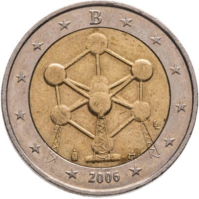купить Бельгия 2 евро 2006 "Атомиум в Брюсселе"