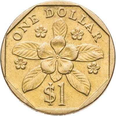 купить Сингапур 1 доллар (dollar) 1995