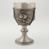 Купить Кубок для вина с изображением кораблей, олово, Германия, 1990-2020 гг.