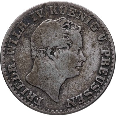 купить Германия, Пруссия 2 1\2 гроша 1852 А