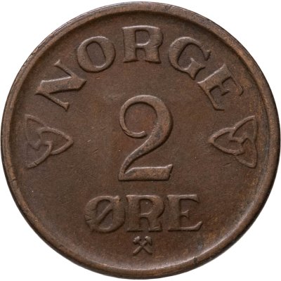 купить Норвегия 2 эре (ore) 1957