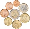 Купить Финляндия годовой набор монет евро 2004 (8 штук)