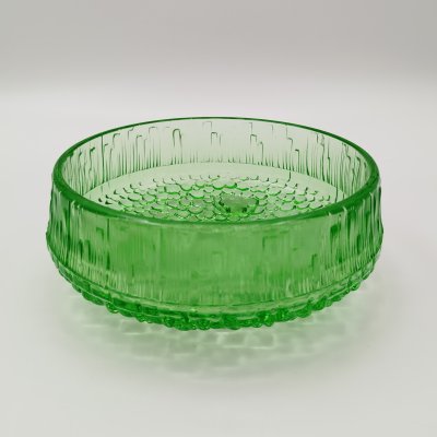 купить Чаша (конфетница) из серии "Ultima Thule" ("Край света"), дизайнер Tapio Wirkkala (Тапио Вирккала), цветное стекло, Iittala, Финляндия, 1960-1980 гг.