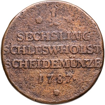 купить Шлезвиг-Гольштейн 1 сехслинг 1787