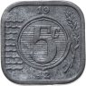 Купить Нидерланды 5 центов (cents) 1942