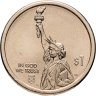 Купить США 1 доллар 2026 D "Американские инновации - Айова, Норман Борлоуг, Зелёная революция"
