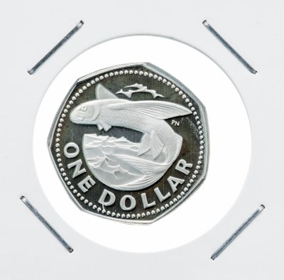 купить Барбадос 1 доллар (dollar) 1973