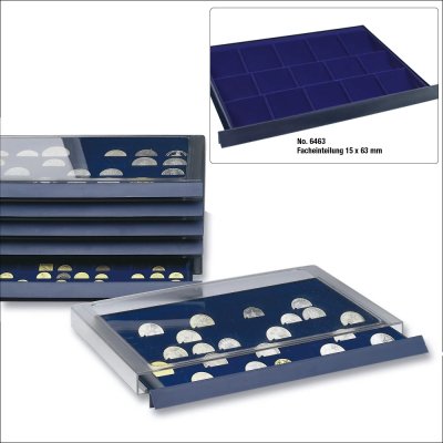 купить Бокс Stapelelement SAFE 6463 для 15 монет диаметром до 63 мм (SAFE)