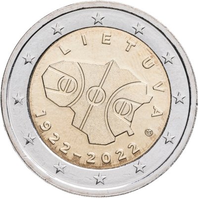 купить Литва 2 евро 2022 "100 лет баскетболу в Литве"