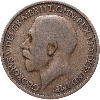 купить Великобритания 1/2 пенни (penny) 1913