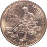 Купить США 1 цент 2009 P [KM#442] "Lincoln Cent. Молодые годы Линкольна в Индиане"