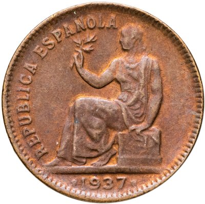 купить Испания 50 сентимо (centimos) 1937