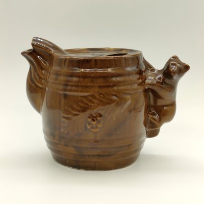 купить Кувшин "Медвежья бочка", фаянс, глазурь, Ангарский керамический завод, СССР, 1960-1980 гг.