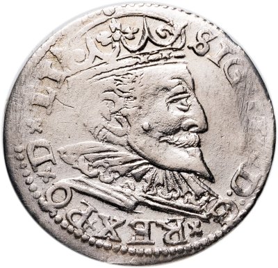 купить Речь Посполитая, Ливония 3 гроша 1597 Сигизмунд III