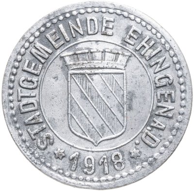 купить Германия, Эхинген 10 пфеннигов 1918
