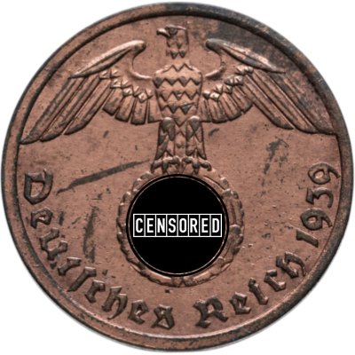 купить Германия (Третий рейх) 1 рейхспфенниг (reichspfennig) 1939 A