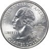 Купить США 25 центов [Квотер] 2002 D [KM#334] "Индиана"