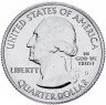 Купить США 1/4 доллара (25 центов, квотер) 2016 S — "Форт Молтри" (35-й парк)