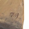 Купить Картина "Портрет девушки", неизвестный художник (ПВ?), холст, масло, СССР, 1949 г.