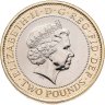 Купить Великобритания 2 фунта (pounds) 2011 "400 лет Библии Короля Якова"