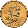 Купить США 1 доллар (dollar) 2016 D "Коренные Американцы - Индейцы-радисты"