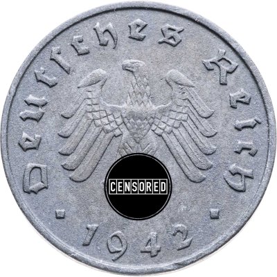 купить Германия, Третий рейх 10 рейхспфеннигов (reichspfennig) 1942 А