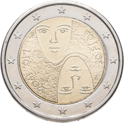 купить Финляндия 2 евро (euro) 2006 "100-летие введения в Финляндии всеобщего равного избирательного права"