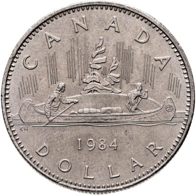 купить Канада 1 доллар (dollar) 1984