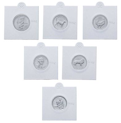 купить Острова Кука набор юбилейных монет 2000-2003 (6 штук)