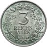Купить Германия 3 рейхсмарки (reichsmark) 1925 "Тысячелетие Рейнской области (Рейнланда)" знак монетного двора "D" — Мюнхен в слабе Монетник. ру MS62