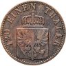 Купить Германия, Пруссия 3 пфеннинга  1863 А