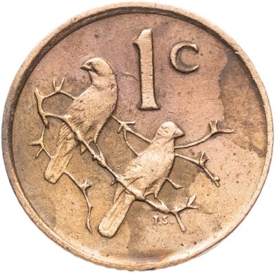 купить ЮАР 1 цент (cent) 1983