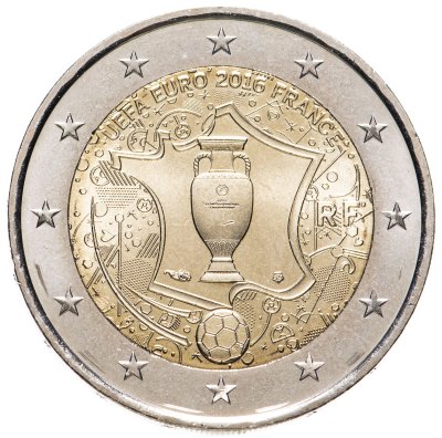 Купить Франция 2 евро 2016 "Чемпионат Европы по футболу 2016 во Франции"