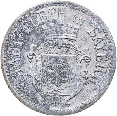 купить Германия, Фюрт 10 пфеннигов 1917