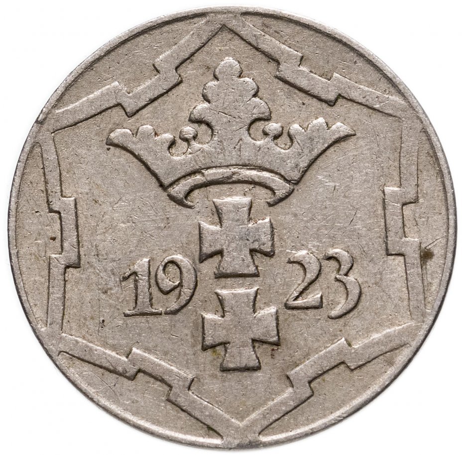 купить Данциг (Гданьск) 10 пфеннигов 1923