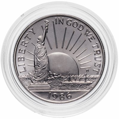 купить США 50 центов 1986 "100 лет Статуе Свободы"