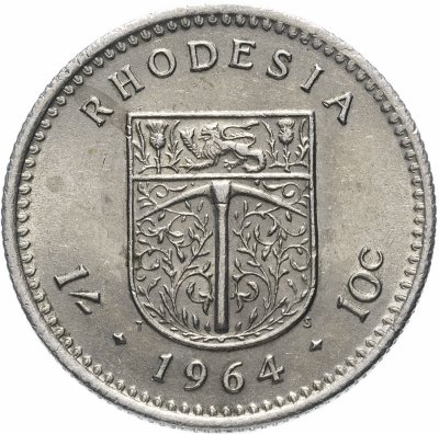 купить Родезия 10 центов (cents) 1964