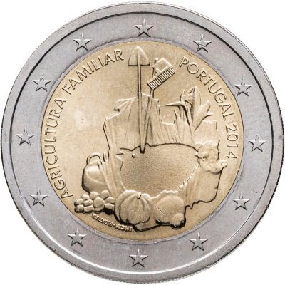 купить Португалия 2 евро 2014 Международный год семейных фермерских хозяйств