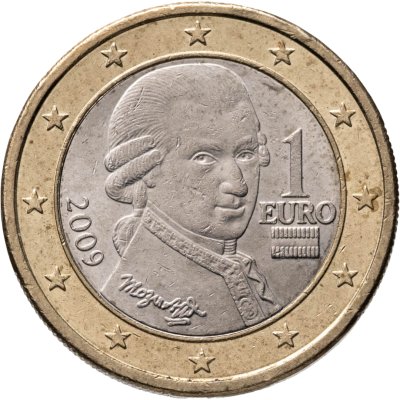 купить Австрия 1 евро (euro) 2009