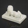 Купить Статуэтка (пресс-папье) "Лев", фарфор, Западная Европа, 1800-1850 гг.