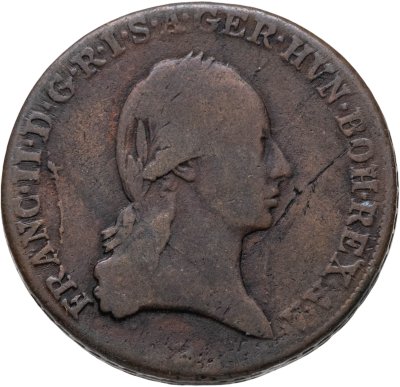 купить Австрия 3 крейцера 1799, Франц II
