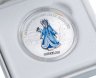 Купить Науру 10 долларов 2008 "Новый год - Снегурочка" в футляре с сертификатом