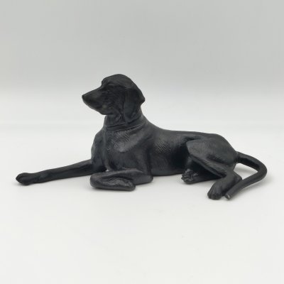 купить Скульптура "Пойнтер", автор модели Н.И. Либерих, чугун, литье, крашение, Каслинский чугунолитейный завод (Касли), СССР, 1970-1990 гг.