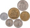 Купить Исландия набор монет 1954-1981 (6 штук)