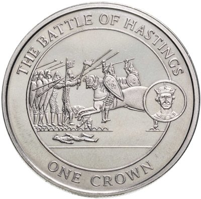 купить Гибралтар 1 крона 2008 "История Британии - Битва при Гастингсе"
