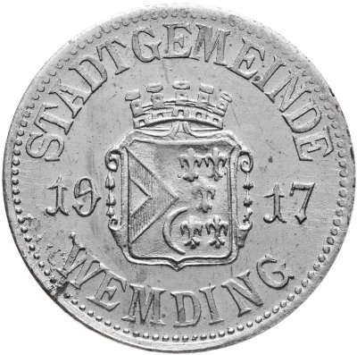 купить Германия, Вемдинг 50 пфеннигов 1917