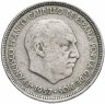 Купить Испания 5 песет (pesetas) 1957, год внутри звезды случайный