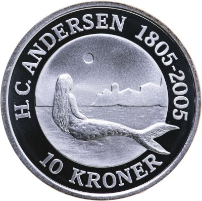 купить Дания 10 крон 2005 «Русалочка»